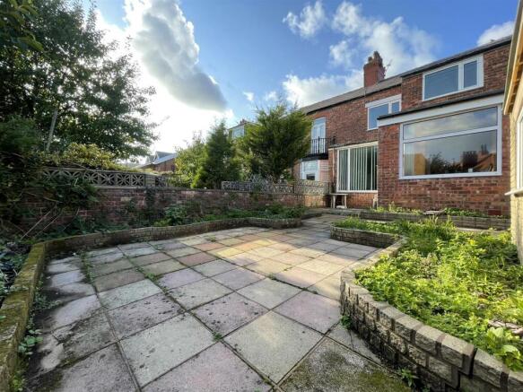 Rear garden