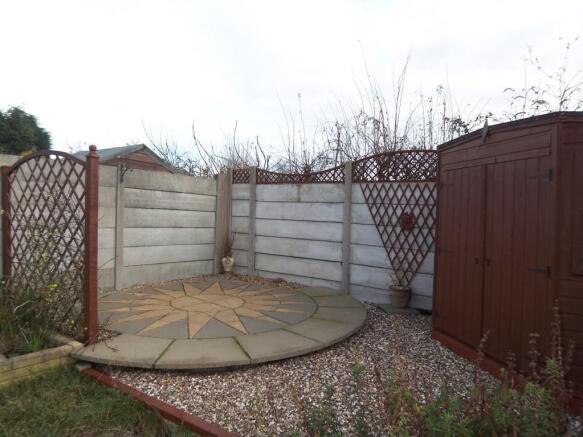 Rear garden