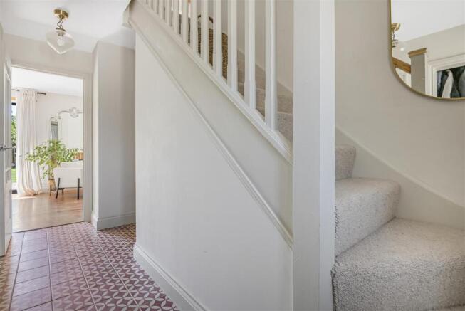 Stairs to first floor