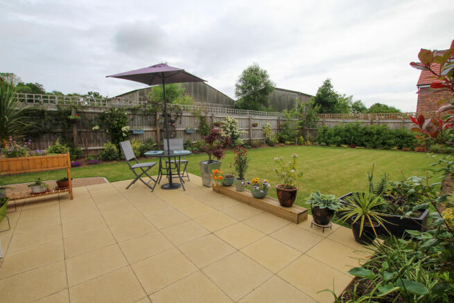 Rear Patio.