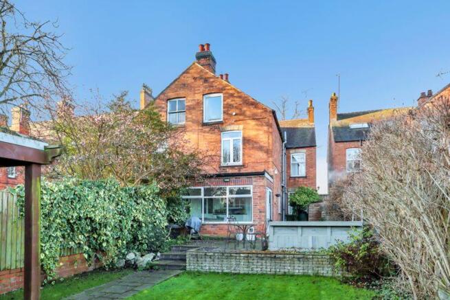 Rear of Property