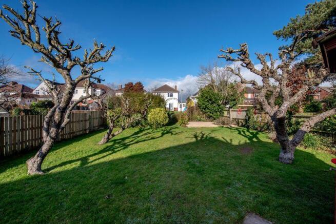 Rear garden