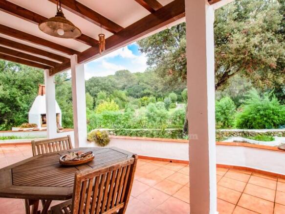 country house with pool in Sa Roca
