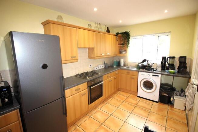 Bright, spacious kitchen with modern appliances...