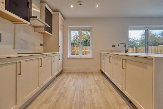 Open plan Living Dining kitchen to rear