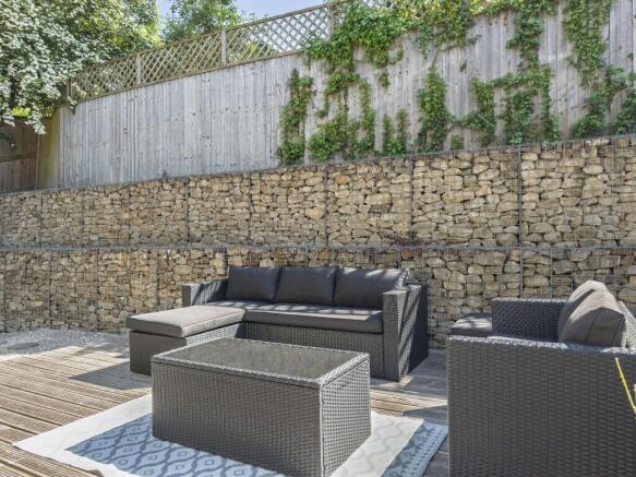 Rear seating area