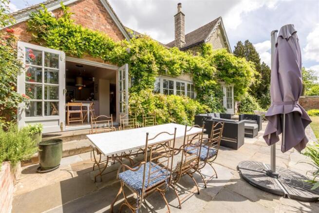 Outside dining a must!