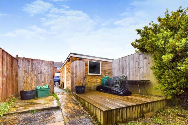 Rear Garden & Garage