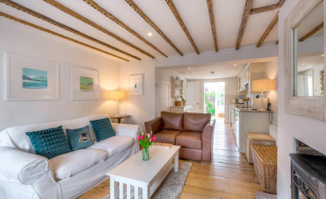 Sitting room into...