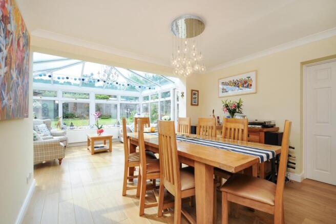 Dining Area leading to Conservatory