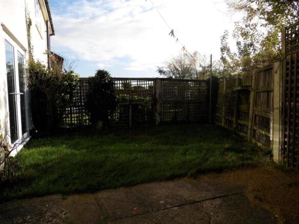Rear garden
