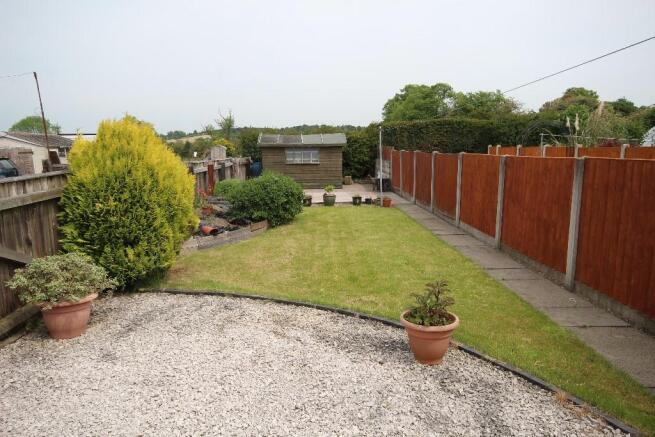 Rear garden