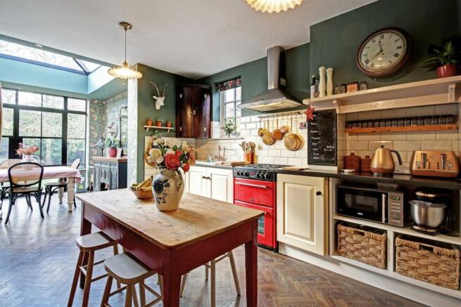 Open plan dining kitchen