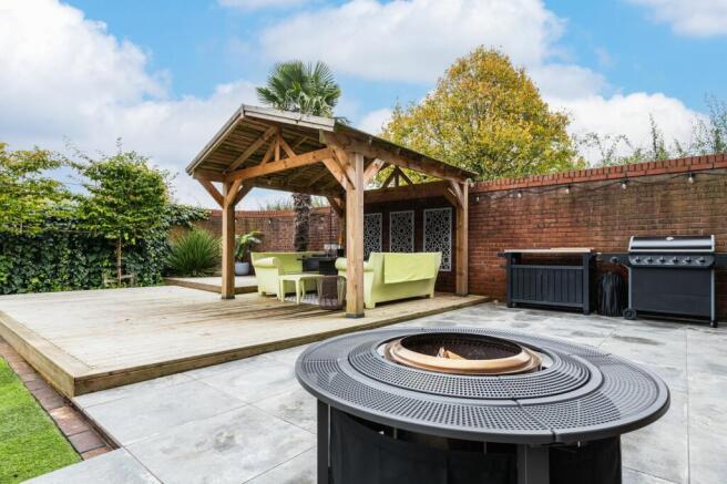 Fire pit area