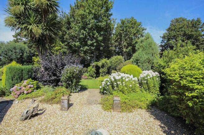Rear garden