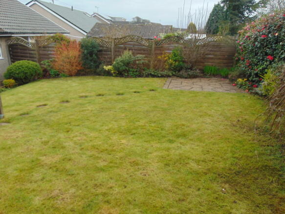 Rear garden