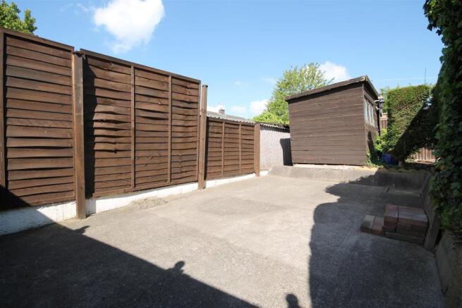 Rear Driveway