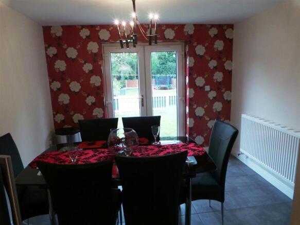 open plan dining ...