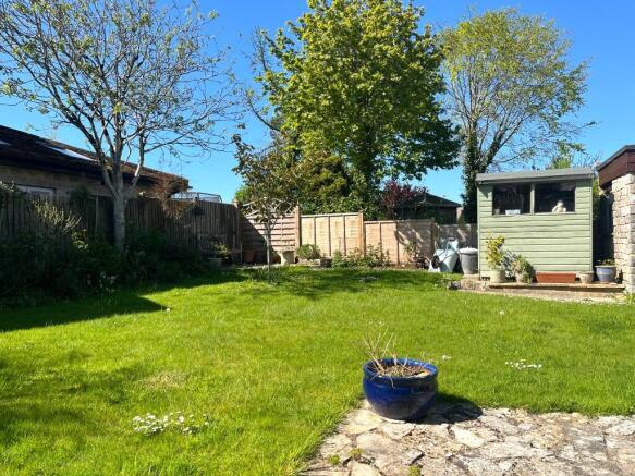 Rear garden