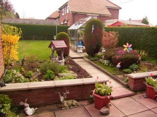 Rear garden & patio