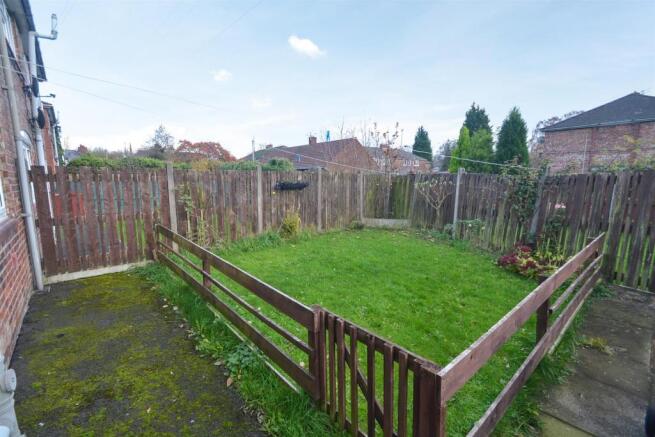 Rear garden