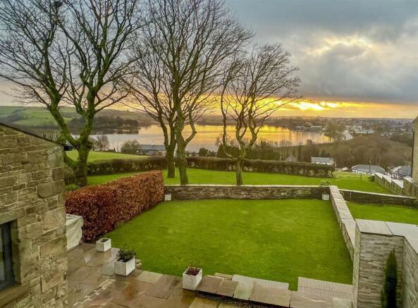 Garden at Sun Set