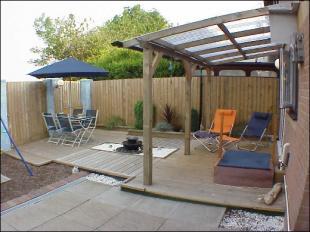 Rear Patio