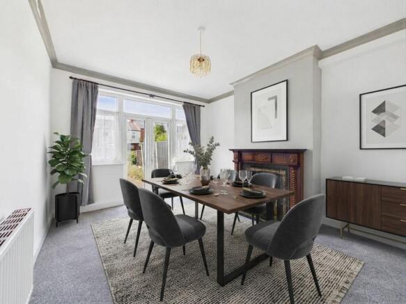 Dining Room (Virtually Furnished)