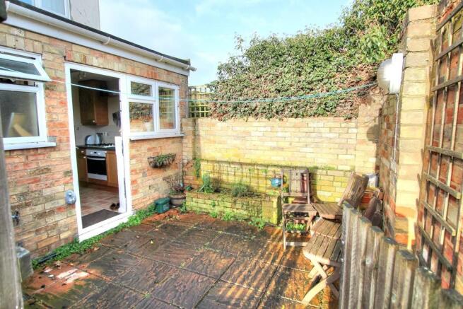 Rear Courtyard.