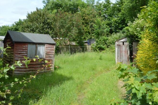 Rear garden