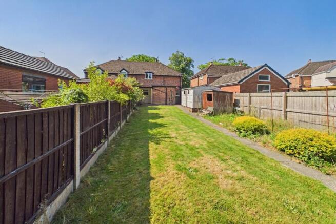 Rear garden
