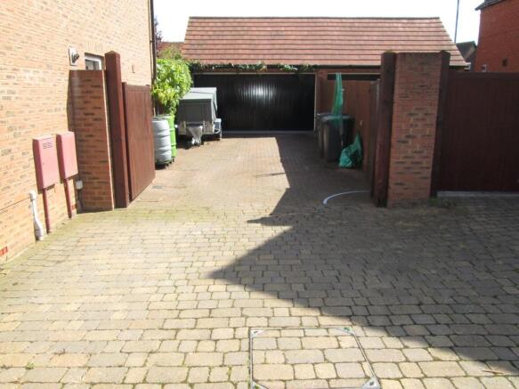 Driveway and Garage