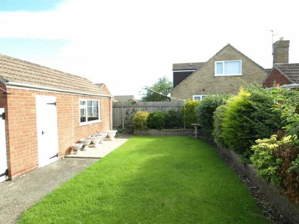 Rear garden