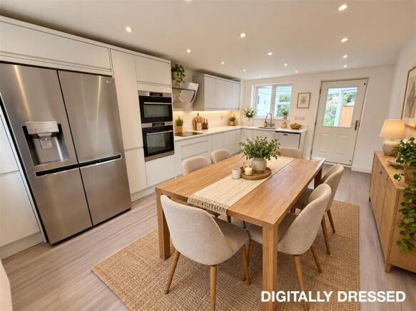 Kitchen Dining Room (Digitally Dressed)