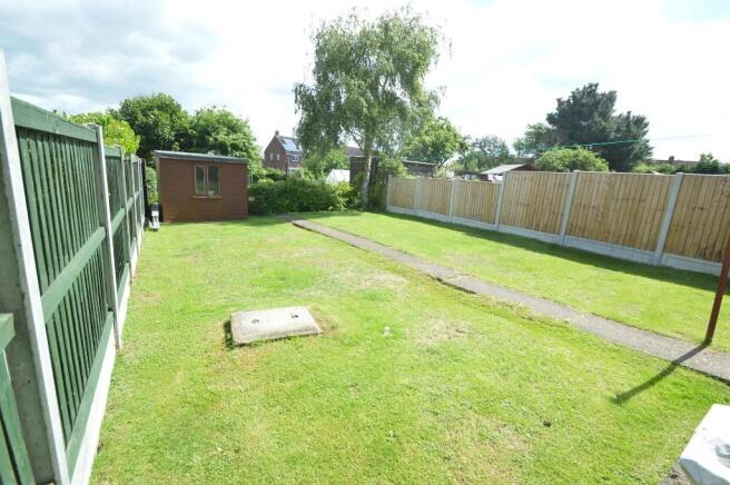Rear garden