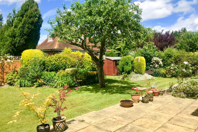 Rear garden