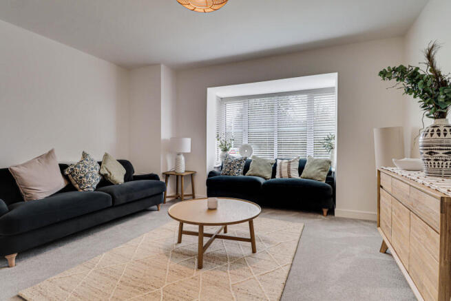 The Daly living room
