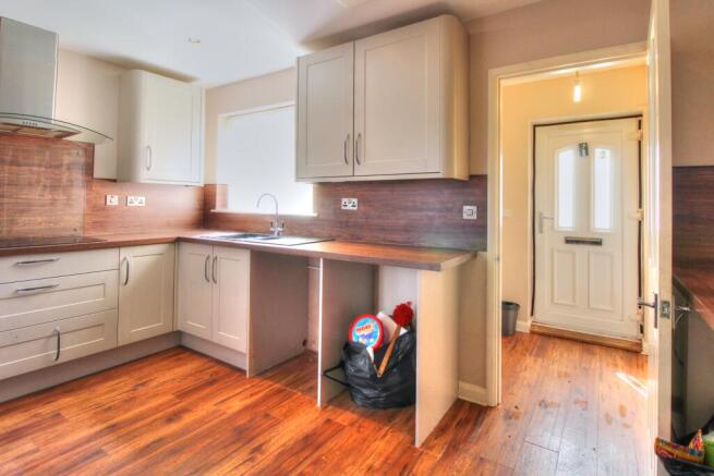 Kitchen & Front Porch