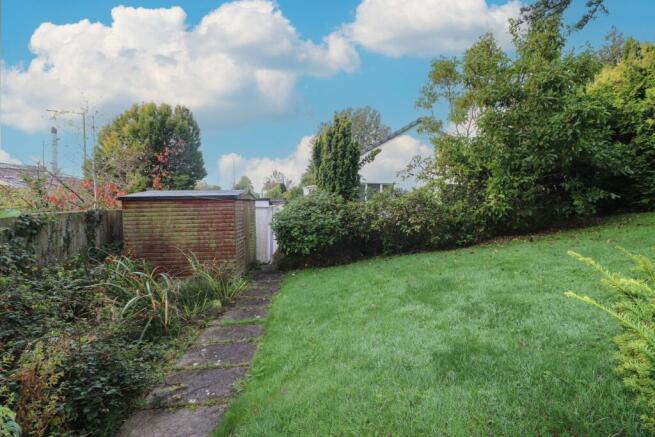 Rear garden