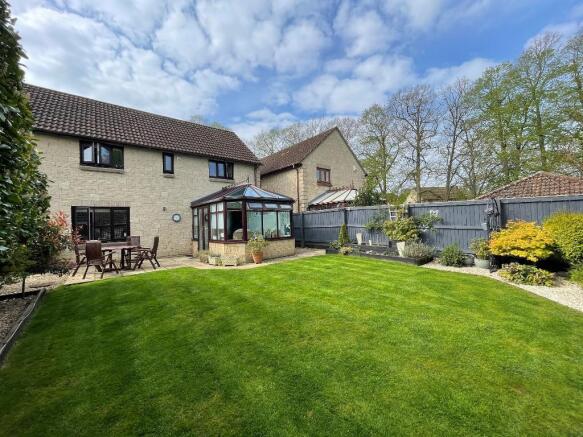 Stunning rear garden