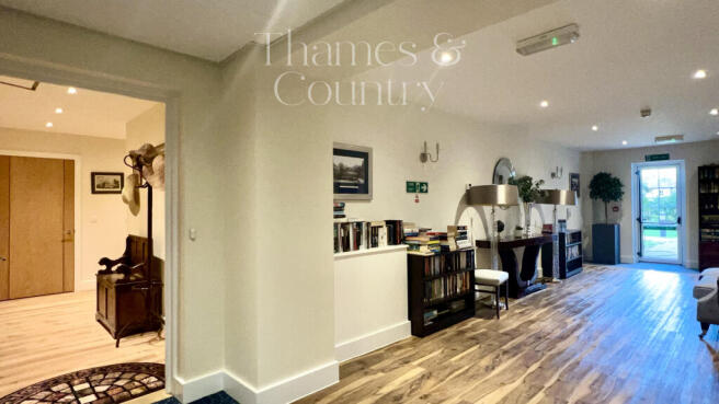 Library & Entrance to flat