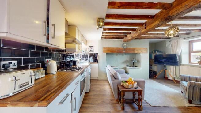 KITCHEN/LIVING/DINING ROOM