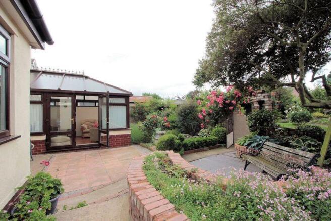 rear patio