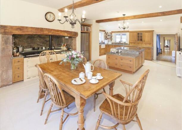 Kitchen With Aga
