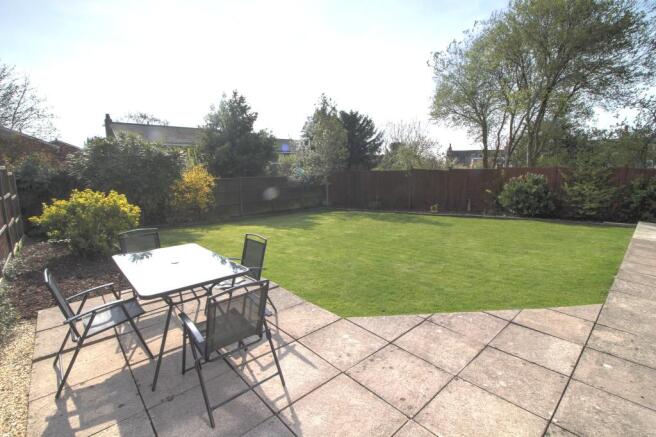 Rear garden