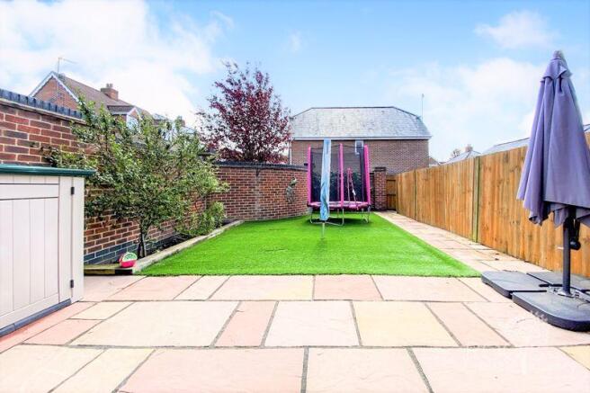 Rear garden