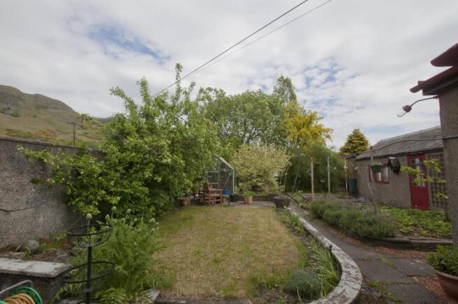 Rear garden