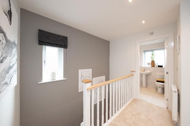 Upstairs landing
