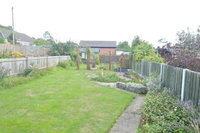 Rear garden
