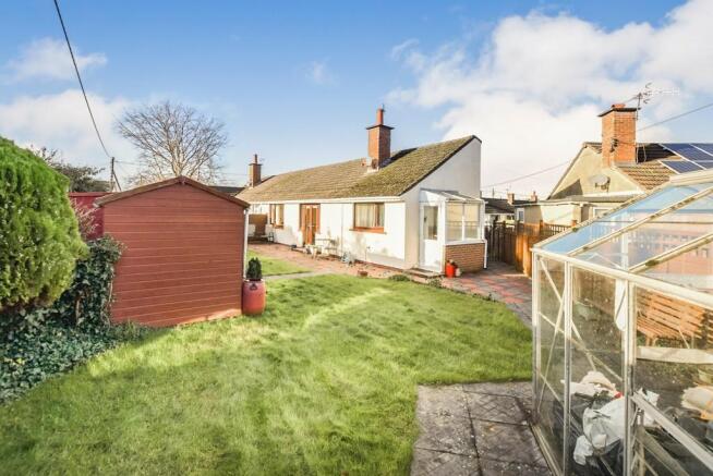 Rear garden